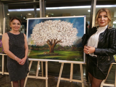 Ressam Ayşen Can... 'ZEVK-İ RENGİ AŞK' İLE EĞİTİME DESTEK!