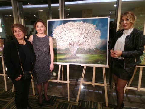 Ressam Ayşen Can... 'ZEVK-İ RENGİ AŞK' İLE EĞİTİME DESTEK!