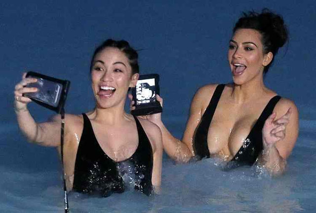 Kim Kardashian... MAYOSUNU GİYDİ, ORTALIĞA ÇIKTI! 7