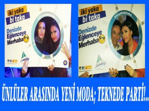 “İki Yaka, Bi Taka”...DENİZİN ORTASINDA EĞLENCENİN YENİ ADRESİ!..