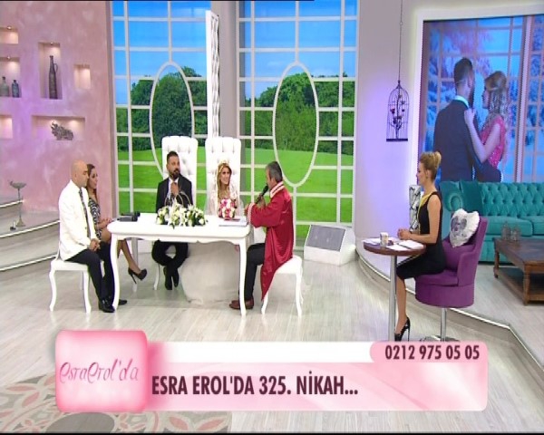 Esra Erol’da…9.YILINDA 325.NİKÂH!