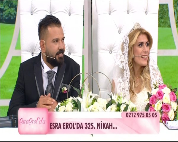 Esra Erol’da…9.YILINDA 325.NİKÂH!