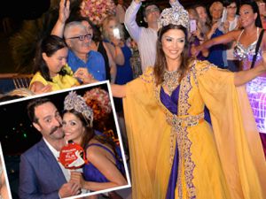 Eda Özerkan ile Timur Acar… KINA GECESİ MUHTEŞEM OLDU...