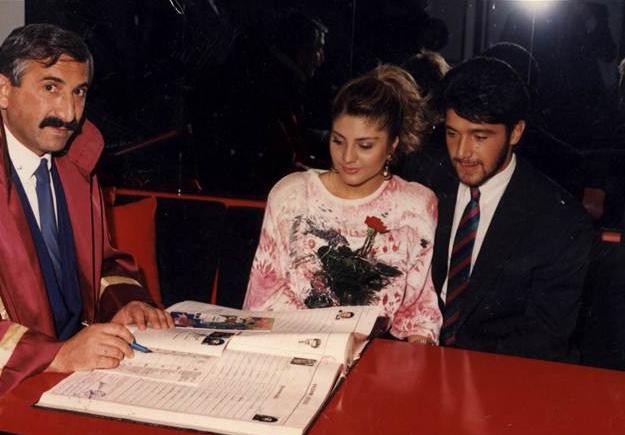 ÜNLÜ ÇİFTLERİN NİKAH FOTOĞRAFLARI! 14