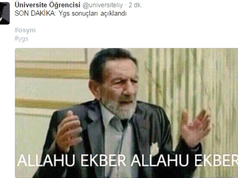 ''YGS SONUÇLARI AÇIKLANDI, SOSYAL MEDYA YIKILDI!'' 8