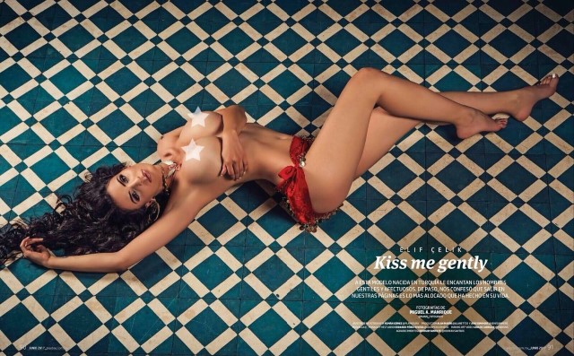 Elif Çelik… THE SUN’A KONU, GÜNEY AFRİKA PLAYBOY'A KAPAK OLDU 17