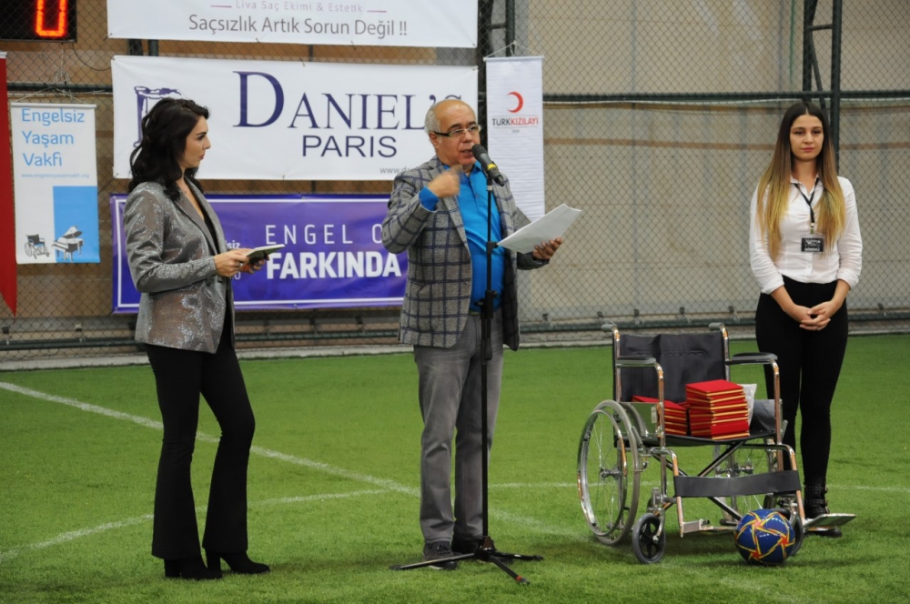 "DÜNYA ENGELLİLER GÜNÜ" NE ÖZEL, "ENGELSİZSİNİZ FUTBOL KARŞILAŞMASI"!..