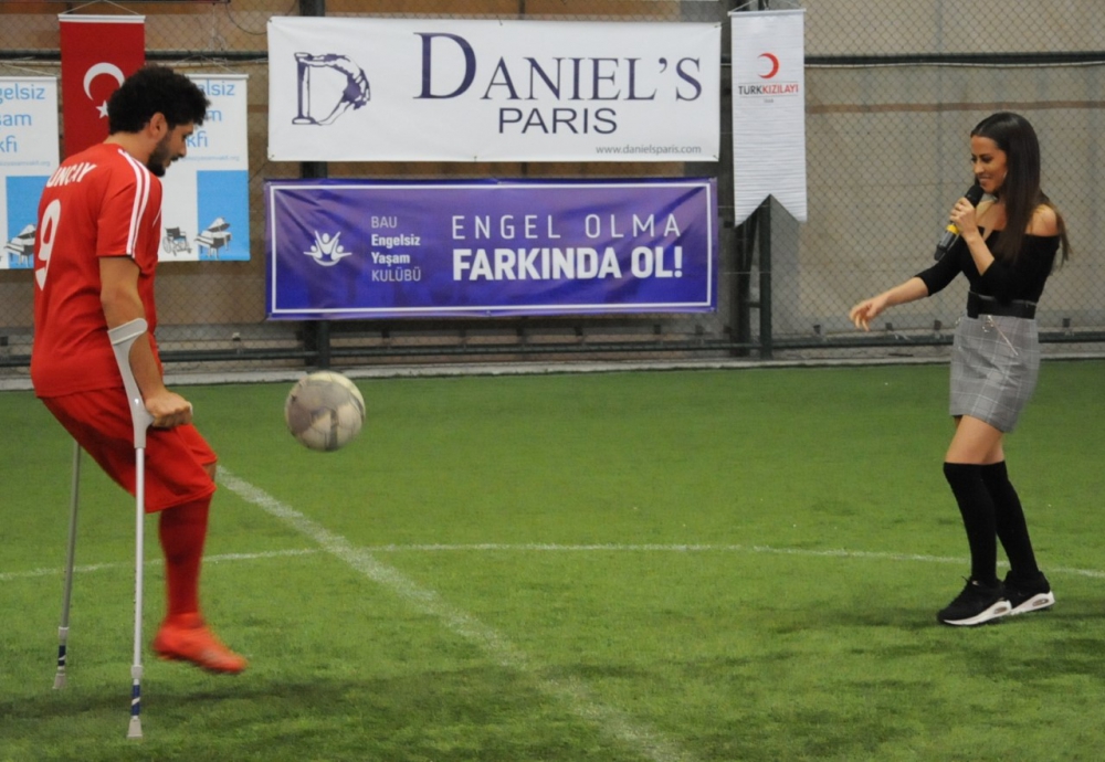 "DÜNYA ENGELLİLER GÜNÜ" NE ÖZEL, "ENGELSİZSİNİZ FUTBOL KARŞILAŞMASI"!..