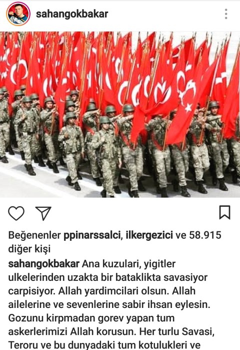 İŞTE ÜNLÜLERİN 'ZEYTİN DALI ' OPERASYONU MESAJLARI! 18