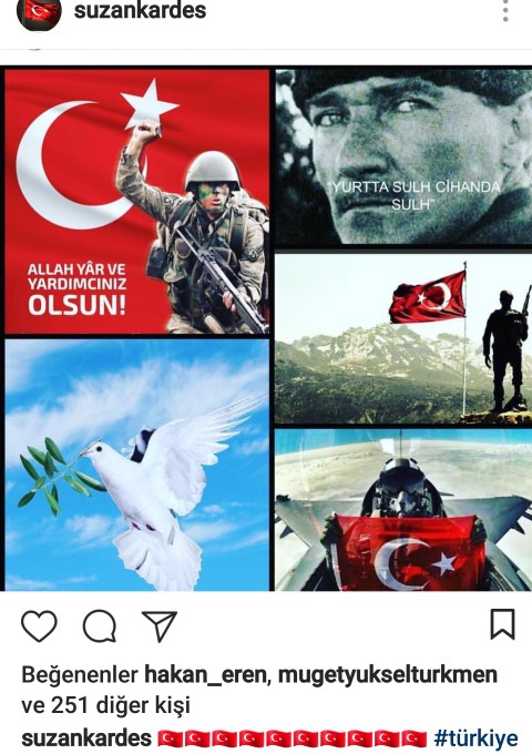 İŞTE ÜNLÜLERİN 'ZEYTİN DALI ' OPERASYONU MESAJLARI! 9