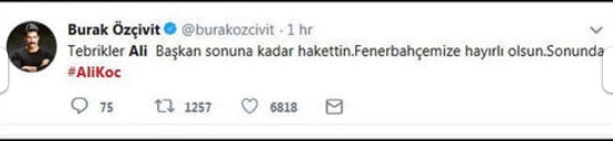 ÜNLÜLER FENERBAHÇE’YE SAHİP ÇIKTI!.. 17