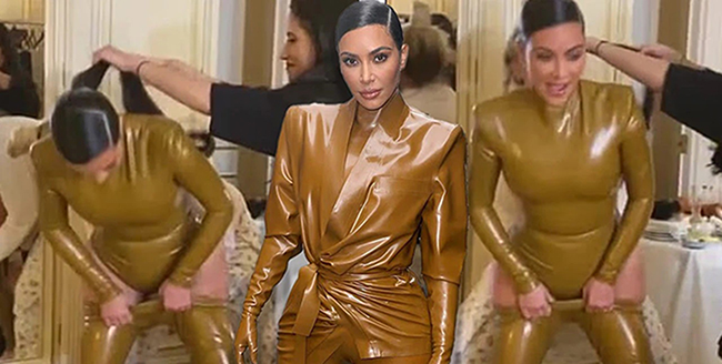 Kim Kardashian... DAR KOSTÜMLERLE İMTİHANI!