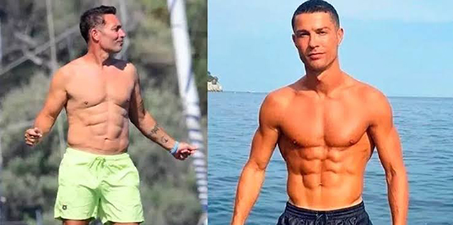 Mustafa Sandal... MEYDAN OKUDU; "RONALDO İLE YARIŞIRIM!"