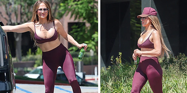 Jennifer Lopez... YOĞUN TEMPOSUNA RAĞMEN SPORDAN VAZGEÇMİYOR!