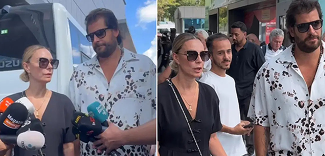 Özge Özder... CENAZEDE FOTOĞRAF İSTEĞİNE DERT YANDI: "BİRAZ SAYGINIZ OLSUN"