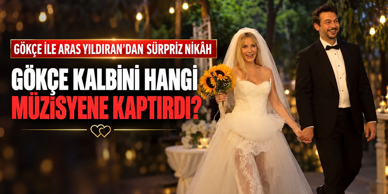 Şarkıcı Gökçe... EVLENDİ!