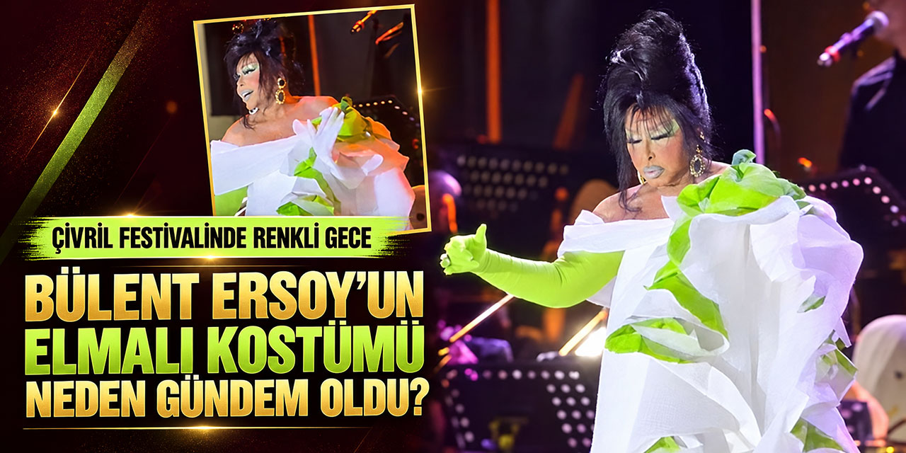 Bülent Ersoy... FESTİVAL KONSEPTİNE UYGUN KOSTÜM!