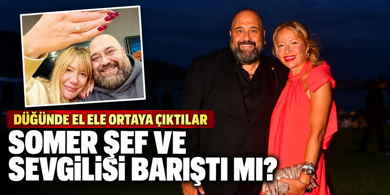 Somer Sivrioğlu-Talya Didem Belen… BARIŞTILAR; DÜĞÜNDE EL ELE!