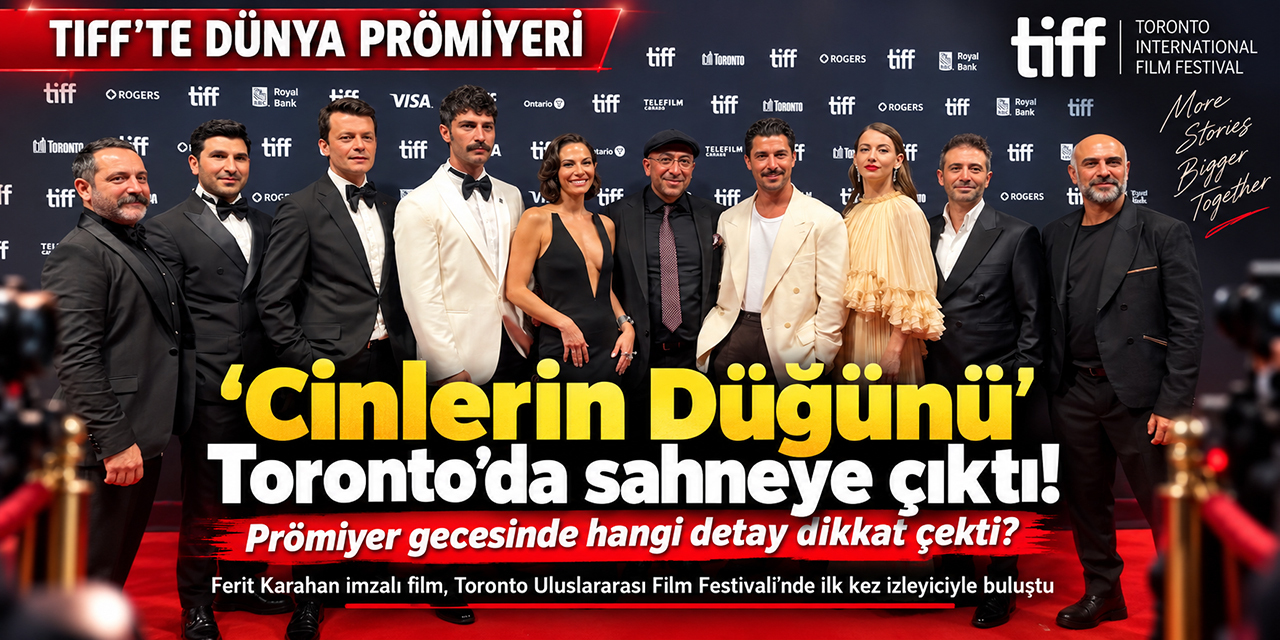 Cinlerin Düğünü... DÜNYA PRÖMİYERİ TORONTO’DA GERÇEKLEŞTİ!