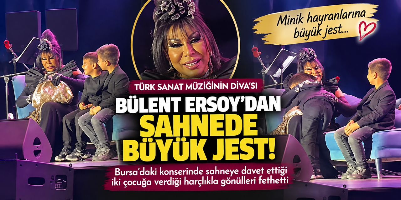 Bülent Ersoy... KÜÇÜK HAYRANLARINA OKUL HARÇLIĞI!
