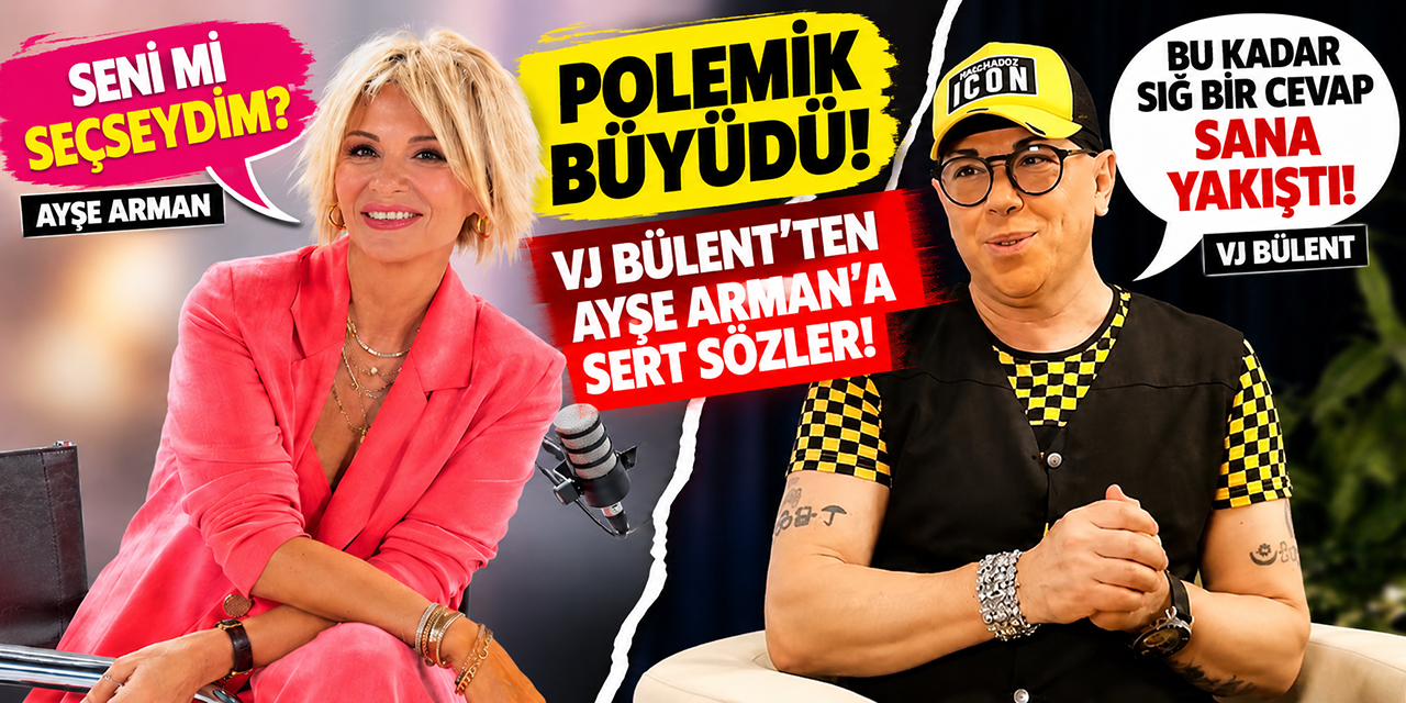 Ayşe Arman - VJ Bülent... POLEMİK BÜYÜDÜ; HAFTALAR SONRA SERT KARŞILIK!