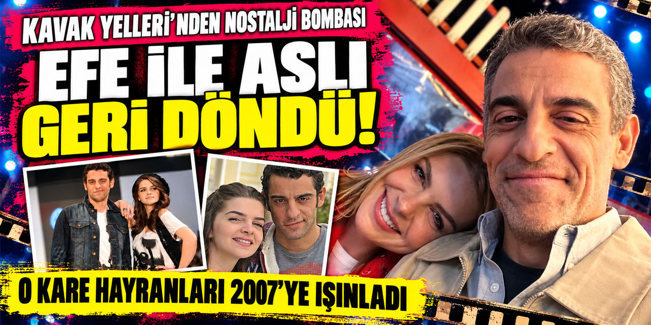 Dağhan Külegeç- Pelin Karahan..."KAVAK YELLERİ"NİN EFE VE ASLI'SI YILLAR SONRA BULUŞTU