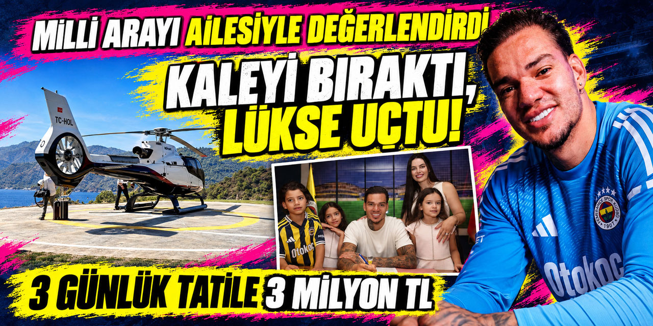 Ederson... AİLECE MARMARİS TATİLİ DUDAK UÇUKLATTI