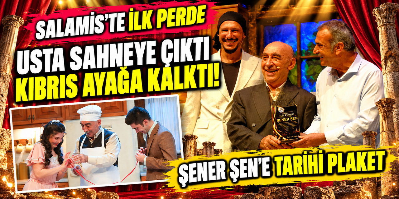 Şener Şen... KIBRIS’TA USTA İŞİ GECE! “ZENGİN MUTFAĞI”NA ALKIŞ YAĞDI