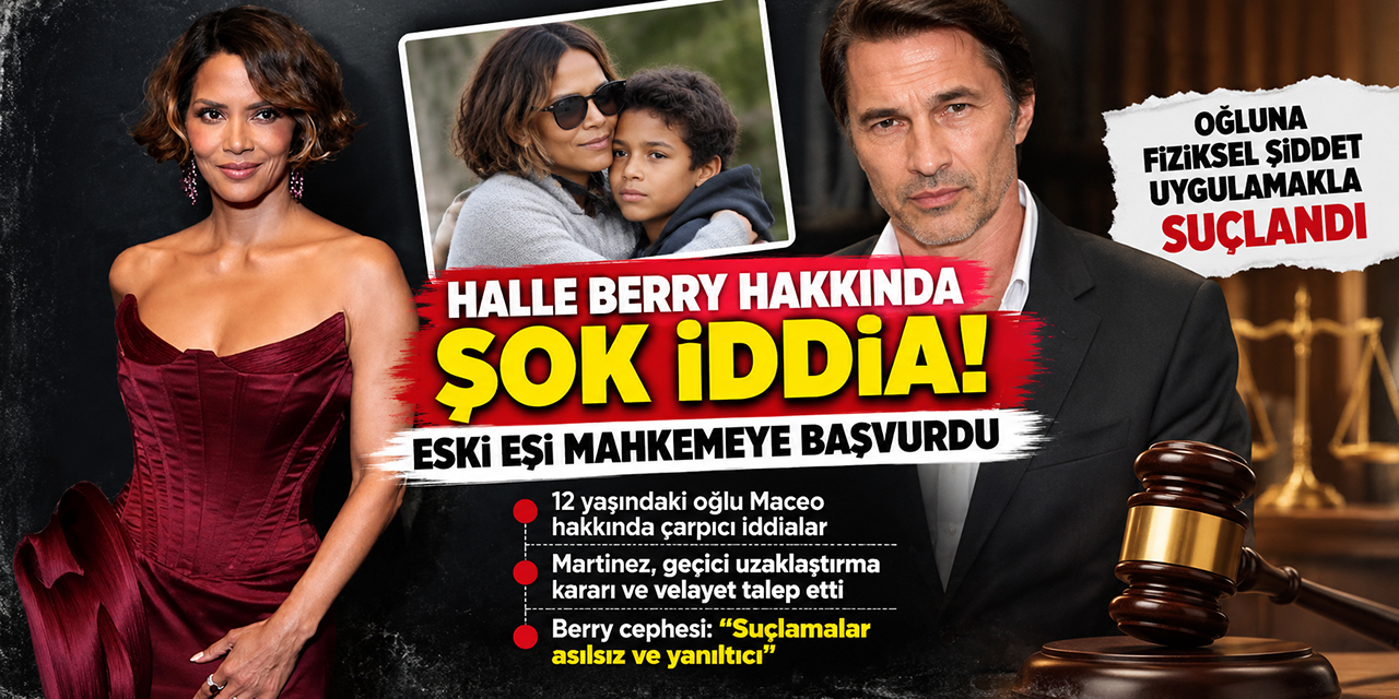 Halle Berry... ESKİ EŞİNDEN SERT SUÇLAMALAR; OĞLUNA ŞİDDET UYGULAMAKLA SUÇLANIYOR!