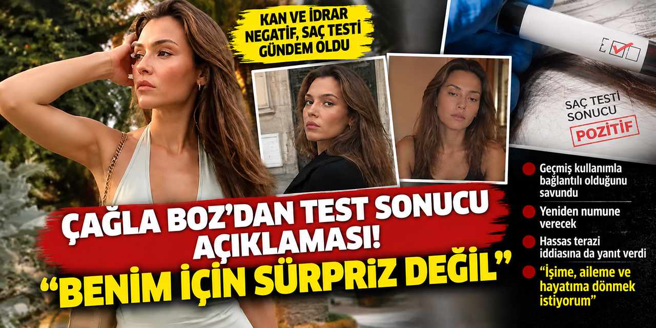 Çağla Boz... YASAKLI MADDE TESTİ AÇIKLANDI; “BU SONUÇ BENİM AÇIMDAN SÜRPRİZ DEĞİL”