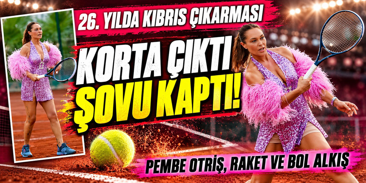 Hülya Avşar... KOSTÜMÜ TURNUVANIN ÖNÜNE GEÇTİ!