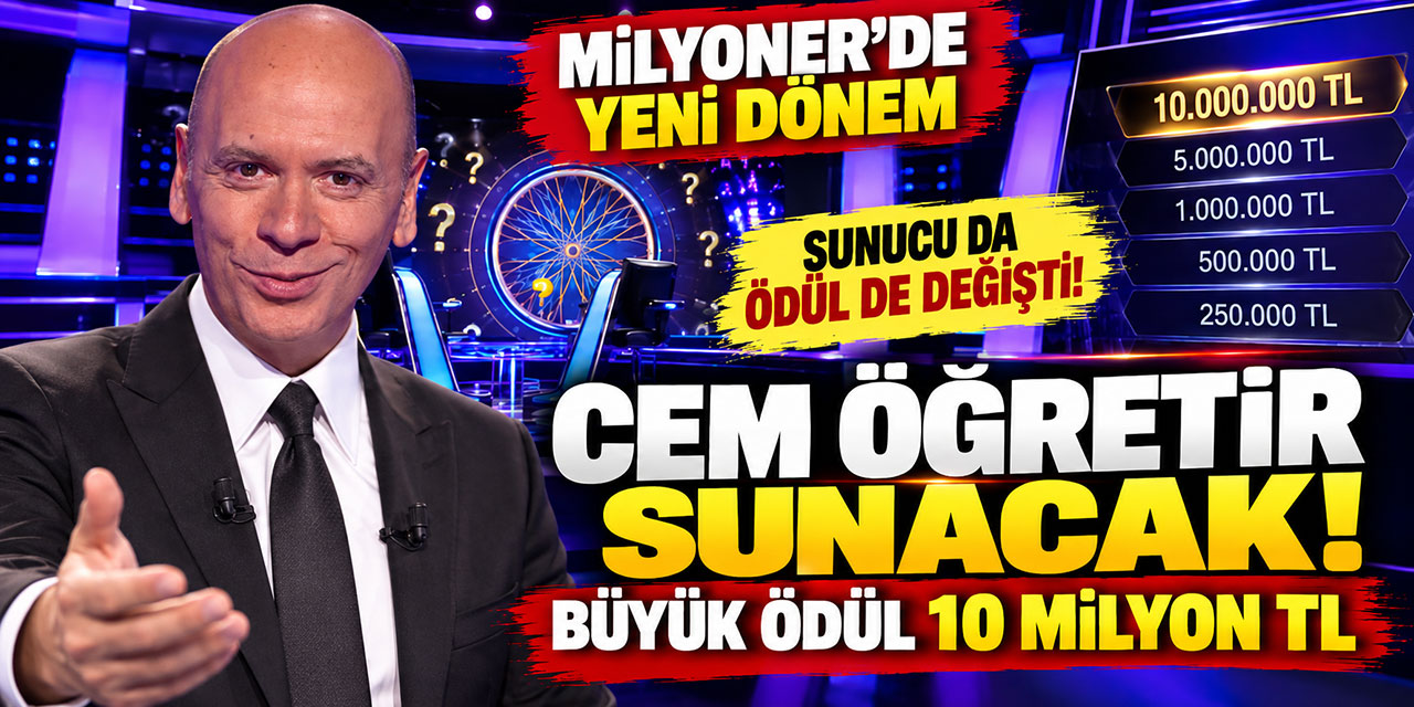 “Kim Milyoner Olmak İster?”…SUNUCU DA, ÖDÜL DE DEĞİŞTİ!