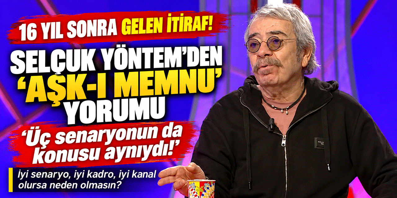 Selçuk Yöntem... “İYİ SENARYO VE İYİ KADRO İLE DİZİ YAPARIM!“