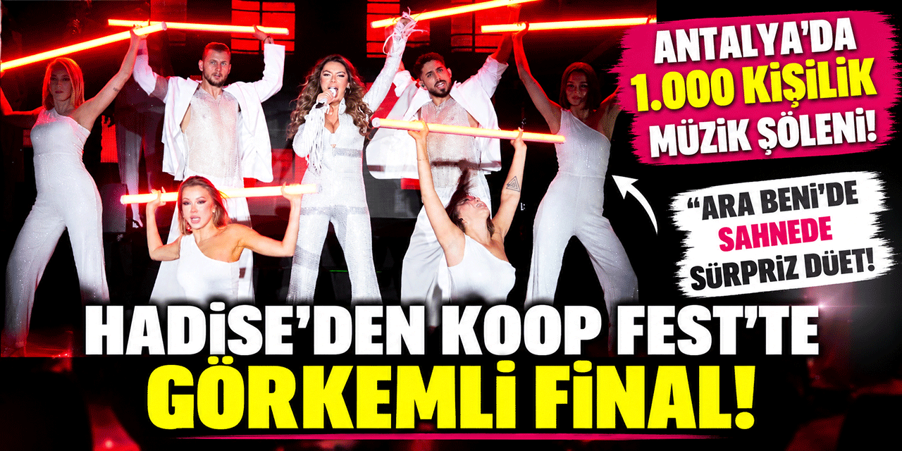 Hadise... BEYAZ VE GÜMÜŞ IŞILTISIYLA GÖZ KAMAŞTIRDI!