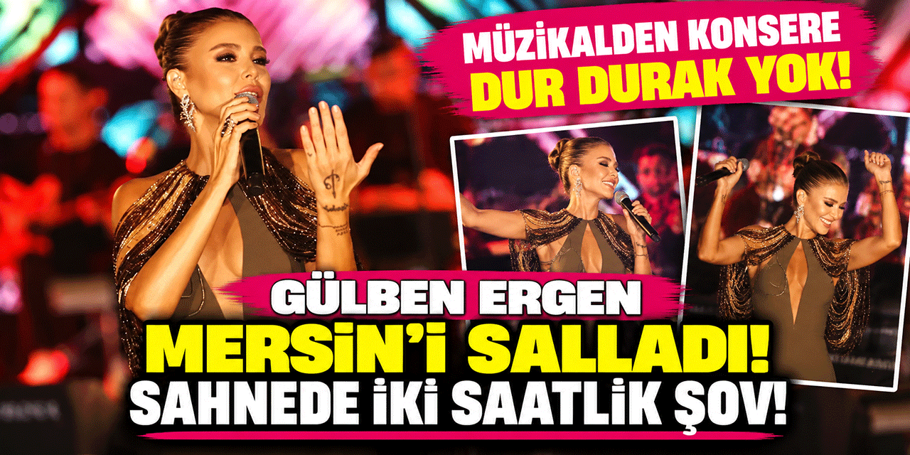 Gülben Ergen... ENERJİ KÜPÜ!