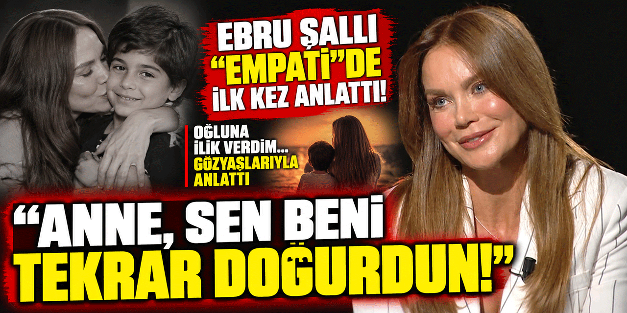 Ebru Şallı... “ALLAH'IN PARS'I BENDEN ALDIĞINA ŞÜKREDİYORUM!”