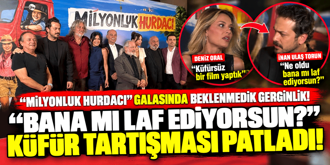 Milyonluk Hurdacı... GALADA KÜFÜR GERGİNLİĞİ!