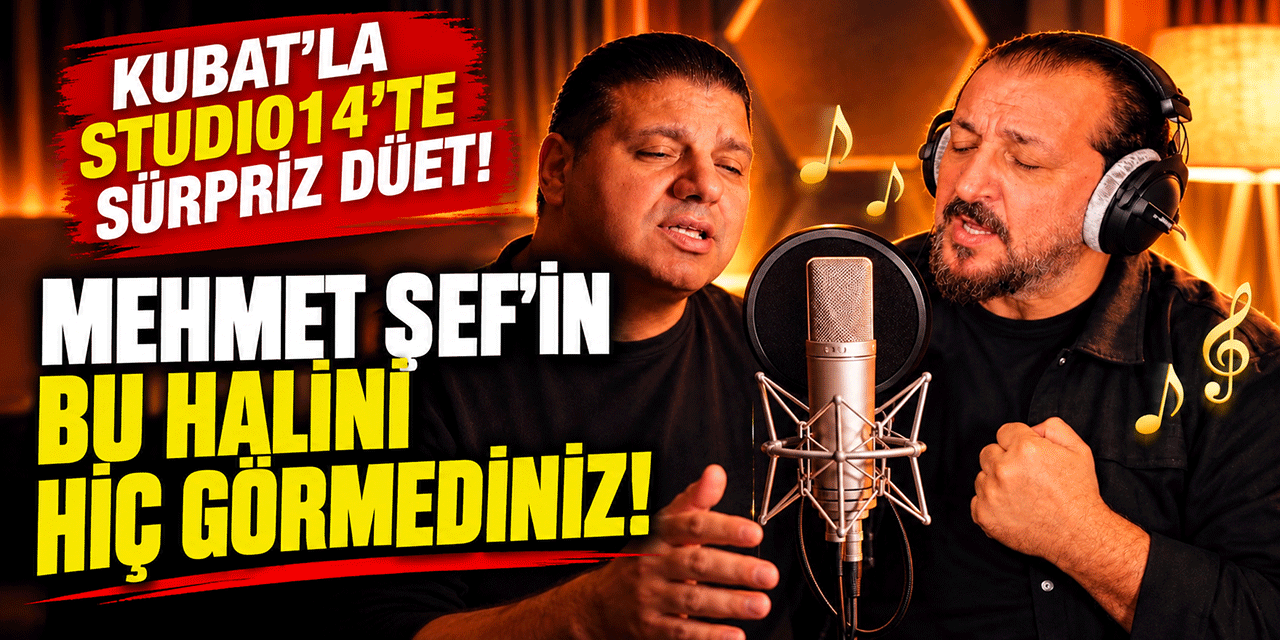 Mehmet Yalçınkaya... MUTFAKTAN ÇIKTI, KUBAT’LA TÜRKÜ SÖYLEDİ!
