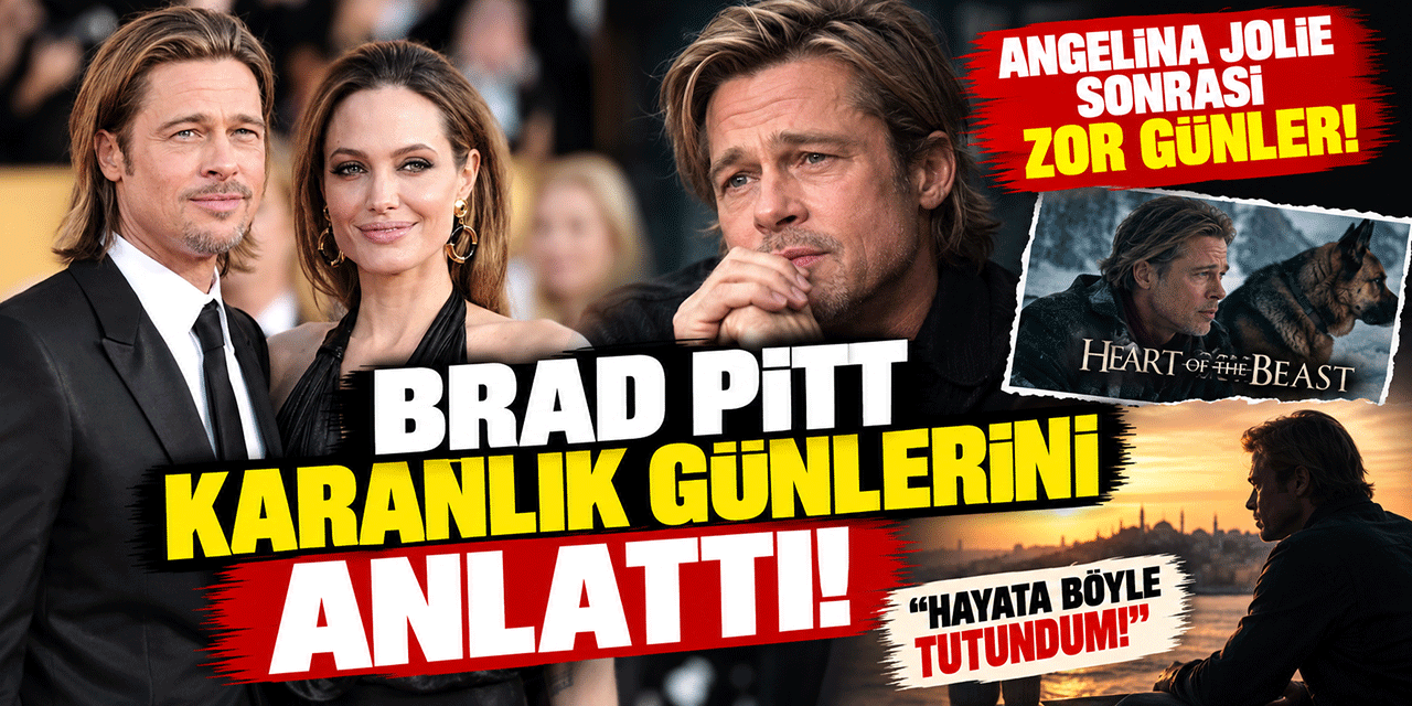 Brad Pitt... YILLAR SONRA GELEN İTİRAF; EN KARANLIK GÜNLERİNDE NE YAPTI?