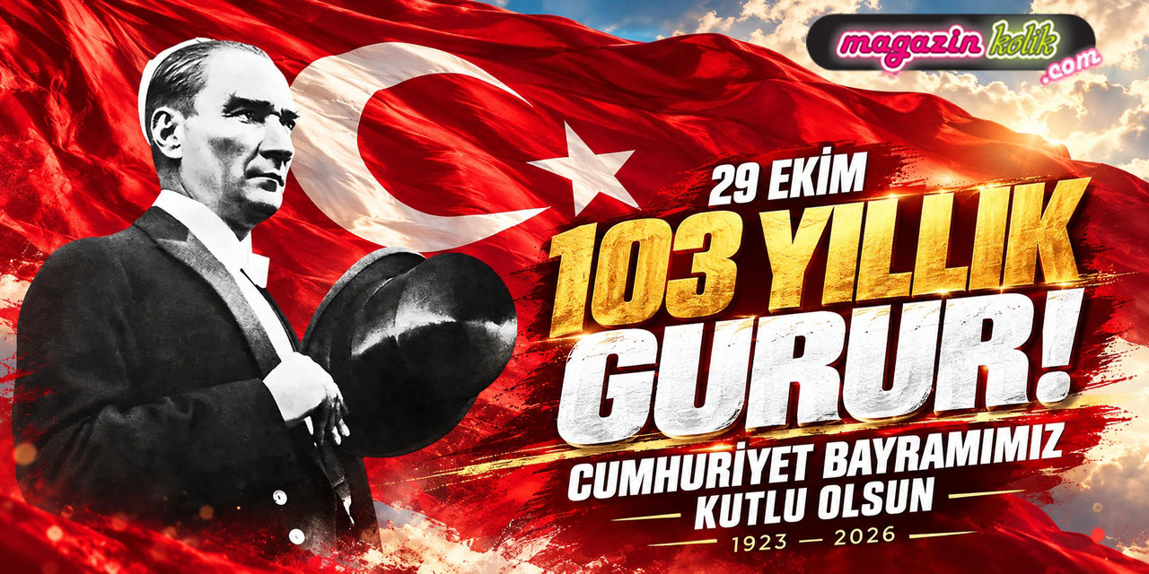 CUMHURİYET 103 YAŞINDA! AYNI İNANÇLA, AYDINLIK YARINLARA…