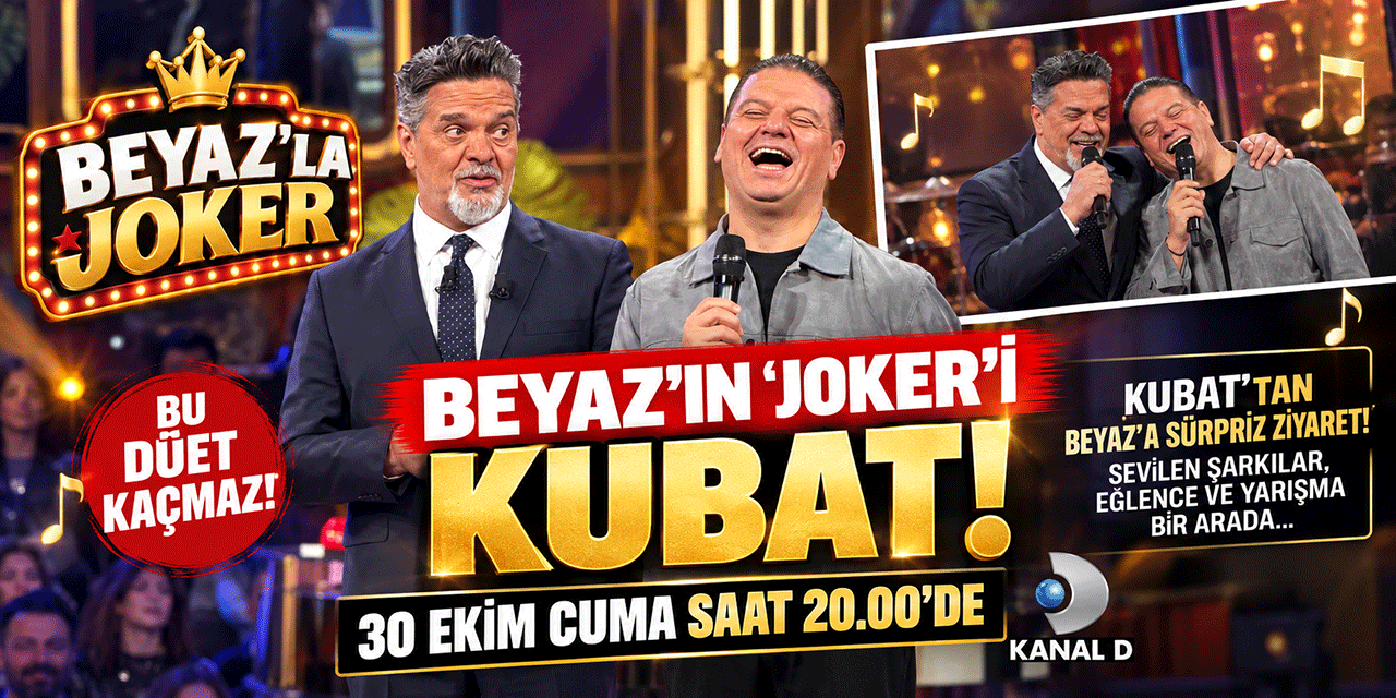 BEYAZ’A SÜRPRİZ KONUK! KUBAT’LA DÜET YAPACAK!