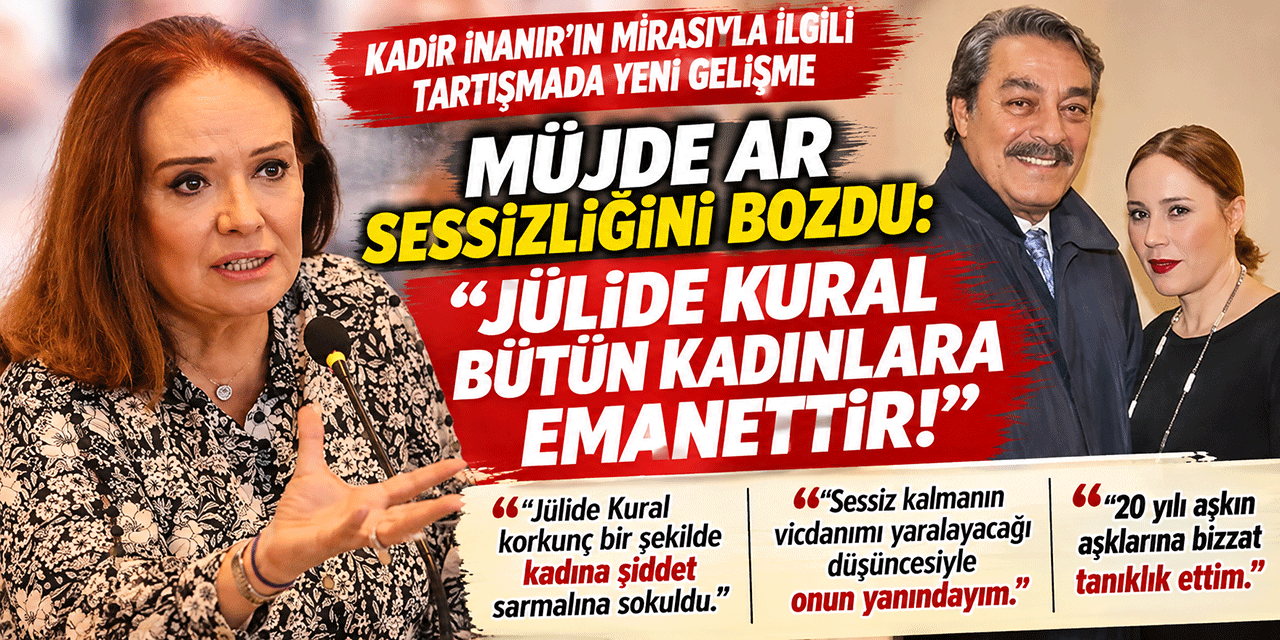 Müjde Ar... JULİDE KURAL’A DESTEK GELDİ; PSİKOLOJİK SALDIRI ALTINDA!