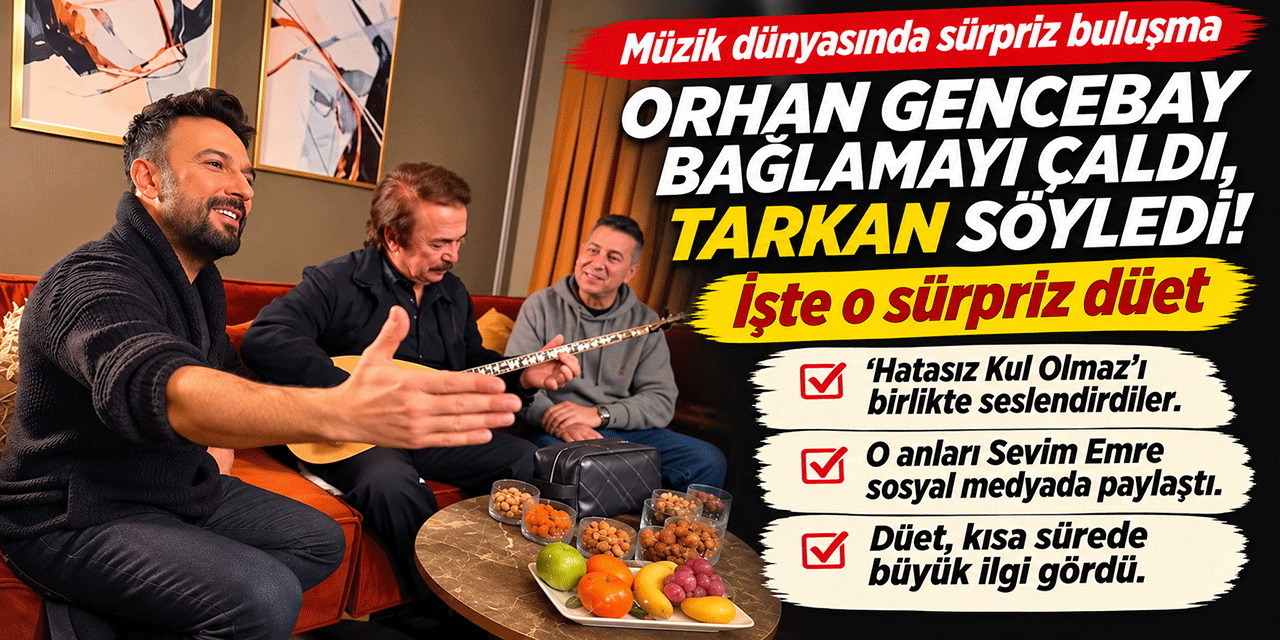 Orhan Gencebay - Tarkan... 14 YIL SONRA YENİDEN “HATASIZ KUL OLMAZ”