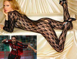 Milan'lı İnzaghi'nin sevgilisi Camila...SEKSİ ÇAMAŞIR KATALOĞUNDA!...