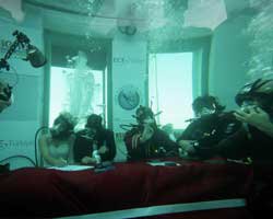 Cem Karabay-Samuray Kalkan... DEV AKVARYUMDA SU ALTINDA EVLENDİLER!