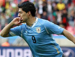 URUGUAY ÇEYREK FİNALDE...GOLLER!...