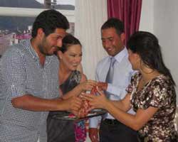 Ebru Gündeş-Reza Zarrab... KIZ İSTEMEYE GİTTİLER!