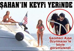 Şahan Gökbakar-Ayşe Özyılmazel... TEKNEDE SARMAŞ DOLAŞ !.