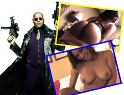 Matrix'deki Morpheus un kızı Montana Fishburne...  HAYALİ PORNO FİLM ÇEVİRMEKTİ VE ONA KAVUŞTU...