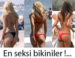 BİKİNİLER İYİCE KÜÇÜLDÜ !...